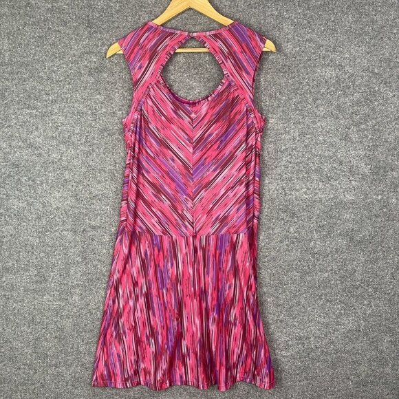 Prana Women's Size Medium‎ Azalea Rainblur Alec Sleeveless Padded Dress - Picture 2 of 9